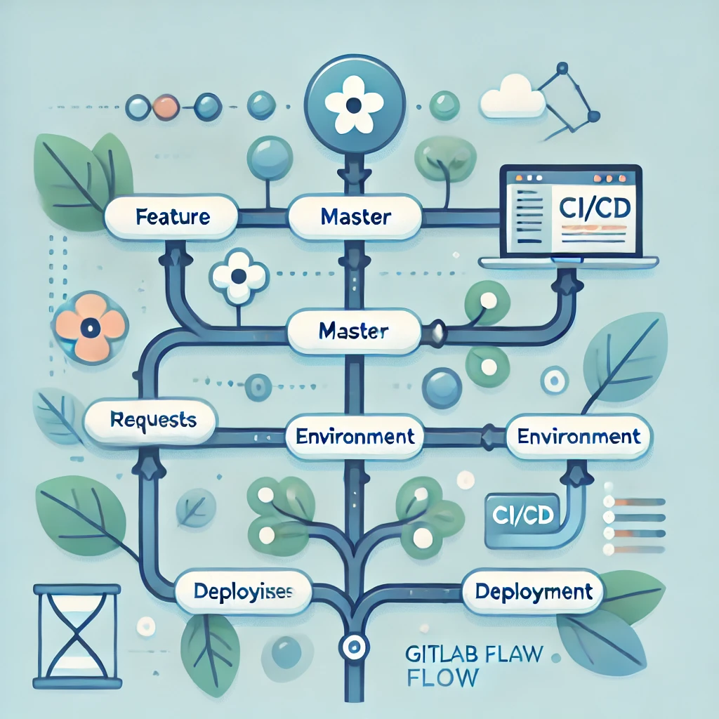 GitLab Flow 流程圖