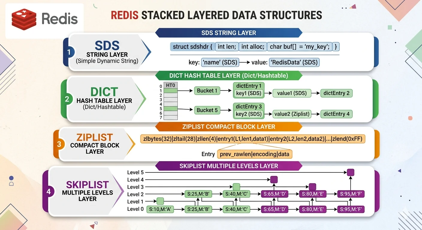 Redis 資料結構：為什麼記憶體資料庫能這麼快