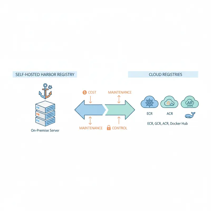 [cloud] Container Registry 選擇：自建 Harbor vs 雲端託管