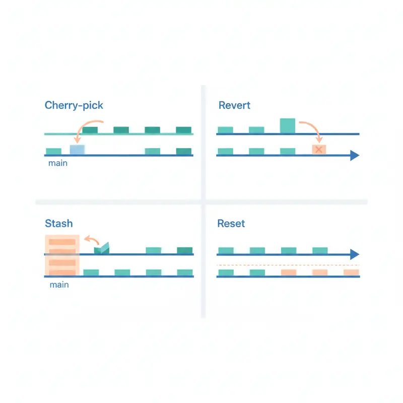 深入淺出進階 Git 指令：分支管理、合併策略與版本還原全攻略