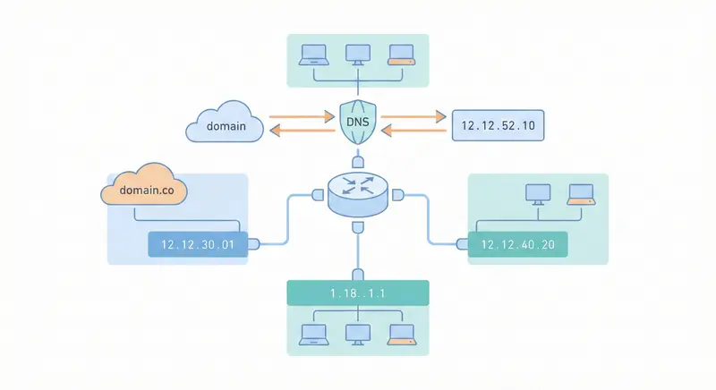 [infra] Network & DNS：固定入口、分區與命名策略