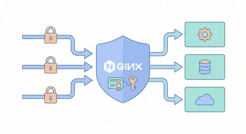 [infra] Reverse Proxy + TLS：統一入口與憑證治理